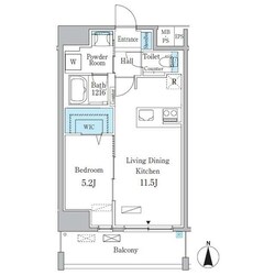 アリエッタNagoyaの物件間取画像